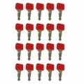 20pc Key For Jungheinrich 702 Red Electric Stapler Ignition Key 702 For Mic Komatsu|Truck Starter System| - Alibuybox.com