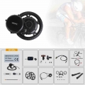 Ebike Bafang Bbs02b 36v 500w Mid Drive Motor 8fun Bicycle Electric E-bike Conversion Kit 68-73mm Powerful Stable Central Engine