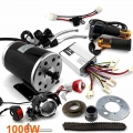 1000W Electric Motorcycle Motor Kit Changing Gas ATV To DIY Electric 4 wheel Child Vehicle Gearless Engine For Escooter Bike|Ele