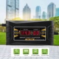 Lead Acid Battery-chargers 150v-250v 12v 6a Lcd Display Us Eu Plug Smart Fast Power Charging Full Automatic Car Battery Charger
