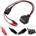 Car Cable For Fi*at 3 Pin To 16 Pin Obdii Obd2 Connector Adapter Auto Car Cable Obd 3pin Diagnostic Cable - Diagnostic Tools - O