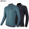 DAREVIE Cycling Jersey Winter Warm Men's Long Sleeve Breathable Road Mountain Cycling Multi Pocket Clothing|Cy