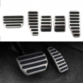 Colormylife Car Styling Car Clutch Brake Accelerator Pedal Foot Rest Pedals Covers For Suzuki Swift Alto Jimny