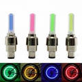 1PCS Bicycle Lights Bike Tire Valve Cap Lights with Batteries Wheel Spoke Lamp LED Light MTB Mountain Bike Bicycle Accessories|B