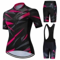2021 Teleyi Summer Cycling Jersey Set Bike Team Cycling Clothing Women Quick Dry Uniform Bicycle Jersey Suit roupas femininas|Cy