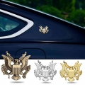 Hawk Seal of the President United States 3D Metal Badge Gunmetal Emblem Motorcycle Car Tail Stickers auto Logo Decal Car Styling