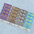 OHLINS Motorcycle Decal Decoration Logo Accessories High Reflective Suspension Shock Absorption Modified Moto Waterproof Sticker
