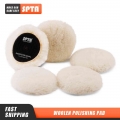 (Single Sale) SPTA 1"/2"/3"/5"/6"/7“ Heavy Cut Wool Polishing High Density Lambs Woollen buffing Pad Fo