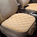 Warm Car Seat Cover Cushion Universal Short Plush Velvet Front Car Chair Pad Vehicular Auto Accessorie Winter Seat protector|car