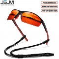 Jsjm New Tr90 Polarized Cycling Sunglasses Men Women Outdoor Windproof Sport Cycling Fishing Glasses For Bicycle Glasses - Cycli