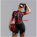 Xama Pro Women's Professional Triathlon Short Cycling Jersey Sets Skinsuit Maillot Ropa Ciclismo Female Bike Clothes Jumpsu
