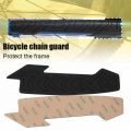 Bike Chainstay Protector Silicone Chain Stickr Stay Bicycle Frame Guards Self Adhesive Bike Frame Cover Protection for Scratch|P