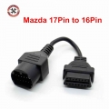 For Mazda 17pin To 16pin Obd2 Obd Ii Cable Connector Cable For Mazda 17 Pin Connect Adapter - Diagnostic Tools - Alibuybox.co