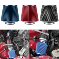 76MM Sport Power Mesh Cone Induction Kit 3 Inch High Flow Universal Car Air Filters Car Accessories Cold Air Intake Filter|Air F
