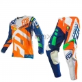 NEW 2019 TROY Fox 360 Divizion Full Set Jersey Pants Combo MX Dirt Bike Off road Racing Gear Set Off Road Mountain Bike suit|Com