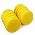 LEEPEE 12 pcs/set Car Wax Sponge Applicator Pads Tyre Dressing Foam Yellow Anti Scratch Car Care Car Cleaning Tool|car wax|care