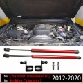 For Chevrolet Trailblazer Rg For Colorado 7 2012-2021 Front Hood Modify Gas Spring Carbon Fiber Lift Supports Struts Rod Shocks