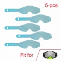 Tear Off Film of Goggles Sunglasses Lens Protective Rubber Dirtbike Tearable offs Plastic Cover Eyes Safety Accessories for 100%