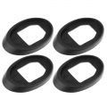 4Pcs Car Roof Mast Whip Aerial Antenna Rubber Base Gasket Seal Fit for Beetle/Golf/Jetta/Passat Vauxhall Astra MK4|Full Set Gask