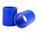 SPSLD Universal 3 Ply 51mm/57mm/60mm/63mm/70mm/76mm Straight Silicone Hose Intercooler Turbo Coupler Tube Intake Pipe Blue Color