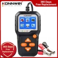 Konnwei Kw650 Car Motorcycle Battery Tester 12v 6v Battery System Analyzer 2000cca Charging Cranking Test Tools For The Car - Ca