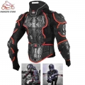 Motorcycle Body Armor Motorcycle Armor Protection Moto Racing Body Protector Jacket Motocross With Neck Protector Moto Jacket -