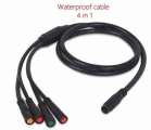 Julet 1 to 4/5 Main Cable Waterproof Cable for Electric Bike|Electric Bicycle Accessories| - Alibuybox.com