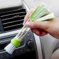 Car Air Conditioner Vent Brush Microfibre Car Grille Cleaner Auto Detailing Blinds Duster Brush Car styling Auto Accessories|Rim