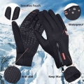 Motocross Gloves for Winter Moto Gloves Touch Screen Windproof Outdoor Sport Gloves Warm Mittens Women Man Anti slip Waterproof|