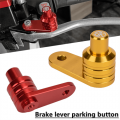 Motorcycle Accessories Brake Lever Parking Button Semi automatic Lock Switch For HONDA PCX 125 150 160 PCX125 PCX150 PCX160|Leve