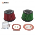 EPLUS Car Filters Air Intake System High Flow Filtre A Air Voiture Universal Connecting Base Red Green 3inch 76mm Automobiles|Ai