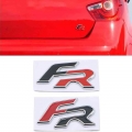 3d Metal Fr Logo Car Sticker Emblem Badge Decals For Seat Leon Fr+ Cupra Ibiza Altea Exeo Formula Racing Car Styling Accessories