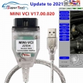 Newly Mini Vci V16.30.013 For-toyota Obd2 Car Diagnostic Cable Mini Vci J2534 Ftdi Ft232rl Tis Techstream Auto Cables Connectors