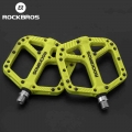 ROCKBROS Bicycle Pedals Bike Ultralight Seal Bearings Cycling Nylon Road bmx Mtb Pedals Flat Platform Bicycle Parts Accessories|