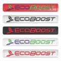 Metal Ecoboost Sticker Emblem Badge Decal For Ford Focus 2 3 4 Fiesta Kuga Escape Mondeo Edge Ecosport Accessories Car Styling