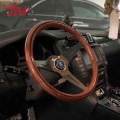 With Horn Button 358mm Copy Wood Steering Wheel Kart Steering Wheel