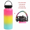 Hydro Flask Water Bottle Stainless Steel Bottle Vacuum Insulated Wide Mouth Hydroflask with Flex Cap And Straw Lid 32oz|Water Bo