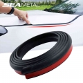 Car Hood Cover Seal Strip Engine Covers Seals Strips 4m Auto Rubber Sealing Strip for Hood Waterproof Noise Insulation Sealant|F