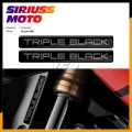 3d Resin Triple Black Sticker Case For Bmw Motorrad F700gs F800gs F750gs F850gs R1200gs R1250gs Decals - Decals & Stickers -